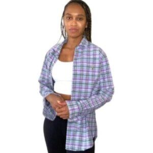 Ralph Lauren Plaid Button Down Flannel Shirt